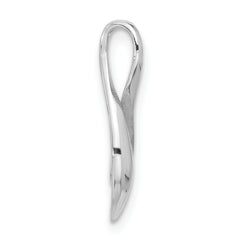 14k White Gold 3mm Round Stone Mounting (No Stone Included)