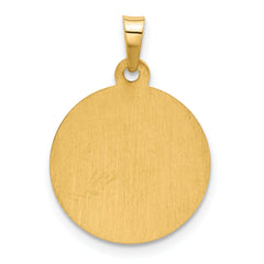 14K Hollow St. Jude Thaddeus Medal