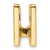 14k Holds 4.1mm Stone Slide Mounting (No Stone Included) Fits up to 4mm Regular/6mm Fancy or Reversible Omega