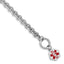 Sterling Silver Rhodium-Plated Rolo Medical ID Bracelet 6mm