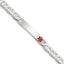 Women's Sterling Silver Anchor Medical ID Bracelet 7mm - Sophia Jewelers