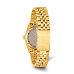 Mens Mountroyal IP-plated Black Dial Watch