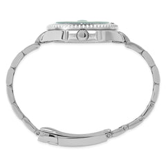 Mens Mountroyal Stainless Steel Blue Dial Divers Watch