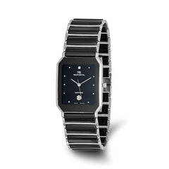 Mens Mountroyal Ceramic Swiss Movement 27x32mm Watch