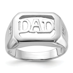 14k White Gold Men's ring Mounting (No Stone Included)