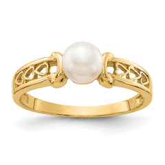 14k FW Cultured Pearl ring