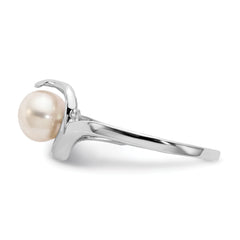 14k White Gold FW Cultured Pearl FW Cultured Pearl ring
