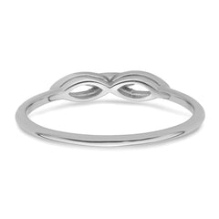 14k White Gold .01ct. Diamond Ring Mounting (No Stone Included)