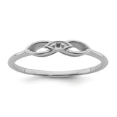 14k White Gold .01ct. Diamond Ring Mounting (No Stone Included)