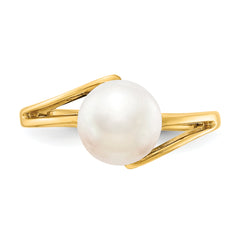 14k 7.5mm FW Cultured Pearl ring