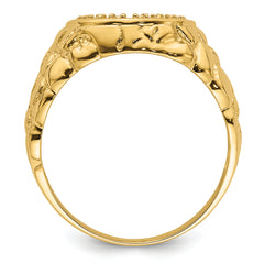 14k Men's Band Mounting (No Stone Included)