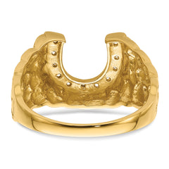 14k Men's Band Mounting (No Stone Included)