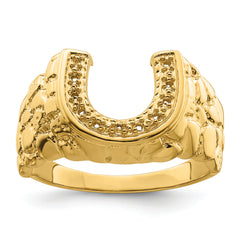 14k Men's Band Mounting (No Stone Included)