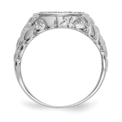 14k White Gold VS Dia Ring