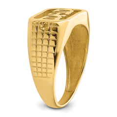 14k Men's Band Mounting (No Stone Included)