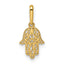 14k Hamsa Pendant