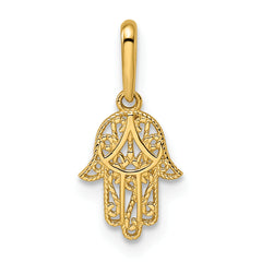 14k Hamsa Pendant