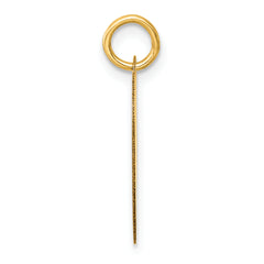 14k Polished Class of 2026 Heart Charm