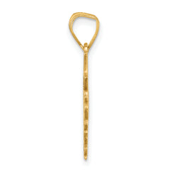 14K Graduation Cap and Slanted Diploma 2025 Charm