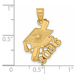 14K Graduation Cap and Slanted Diploma 2026 Charm