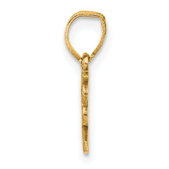 14K Graduation Cap and Diploma 2025 Charm