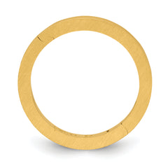 14k Yellow Gold 2.7mm CLIQ Hinged Shank Size 8