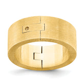 14k Yellow Gold 8mm CLIQ Hinged Shank Size 9.5