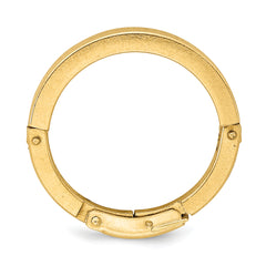 14ky 3mm Finger Fit Widetop Adjustable Shank