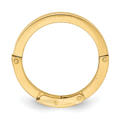 14ky 2mm Finger Fit Standard Adjustable Shank