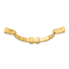 14k Yellow Gold 2.6mm Finger Size 5-7 Adjusto Shank