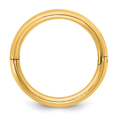 14ky CLIQ 4mm Hinged Comfort Fit Wedding Band Size 9.5