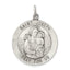 Sterling Silver 925 Antiqued Saint Joseph Pendant Vintage Charm by Sophia Jewelers