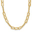 14K Polished Fancy Link Necklace