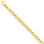 14K Gold Polished Fancy Link Bracelet with Lobster Clasp