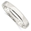 Sophia Jewelers 925 Sterling Silver Polished Hinged Bangle for Women
