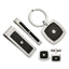 Chisel Stainless Steel Men's Jewelry Set with Black Enamel and CZ