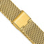 Gold-Tone Mesh Watch Strap in Stainless Steel, 20mm