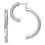 Sophia Jewelers Sterling Silver 925 D/C Drop Earrings with Polished Rhodium Finish