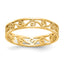 14K Polished/Textured Ring