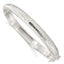 Sterling Silver Polished and Diamond Cut 7.25mm Hinged Bangle