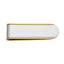 Men's Polished Gold-Tone Stainless Steel Money Clip