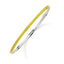 Sterling Silver 925 Stackable Yellow Enamel Bangle by Sophia Jewelers