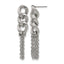 Stainless Steel Polished Drop Dangle Earrings for Women