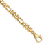 14K Yellow Gold Fancy Chain Necklace 8.5mm