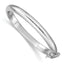 Sophia Jewelers Sterling Silver Children's Hinged Bangle with Safety Clasp