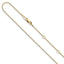 0.85mm 10K Yellow Gold Box Chain