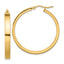 14k Polished Hoop Earring