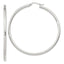 Sterling Silver 2.5mm Round Hoop Earrings