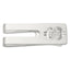 Sterling Silver Rhodium-plated Polished Cut Out Dollar Sign Money Clip