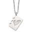 Lord's Prayer in Spanish Notebook Pendant Necklace in Stainless Steel